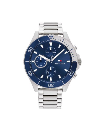 Tommy Hilfiger Orologio Uomo Acciaio Blu 1674789 - Elegante & Casual

