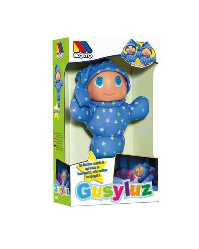 Gusy Luz Moltó Luminous Plush 33cm - Blue Pink Green Multicolored
