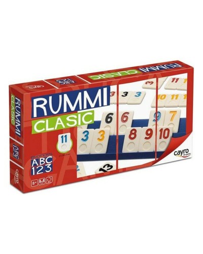 Cayro Rummi Gioco da Tavolo Multilingue (ES-PT-EN-FR-IT-DE) - Classico e Divertente!

