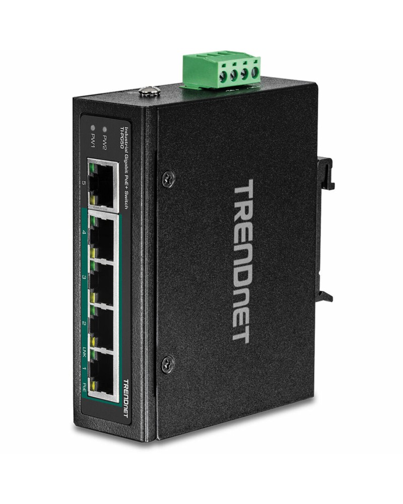 Trendnet TI-PG50 Switch 5-Port Gigabit 10Gbps - Uso Industriale