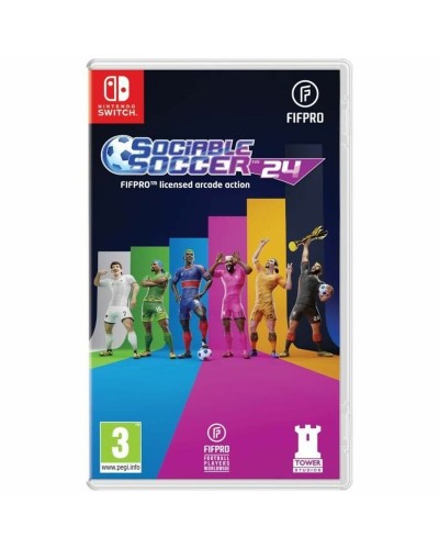 Videopeli Switchille Just For Games Sociable Soccer 24 (FR)
