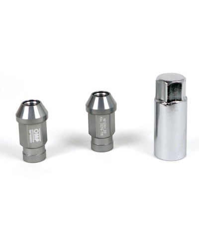 Set Bouten OMP Antraciet 40 mm 20 uds M12 x 1,50