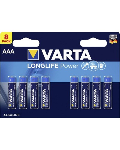 Varta Longlife Power AAA - Alkaline-Batterien 1.5V - Lange Lebensdauer LR03
