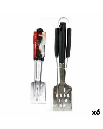 Utensili per barbecue BBQ Black Algon 104748 3 Pezzi (6 Unità)