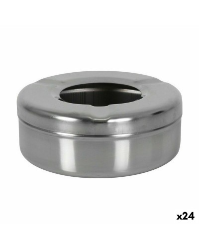 Cendrier Confortime Acier 9,5 x 9,5 x 4 cm (24 Unités)