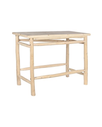 Tavolo aggiuntivo DKD Home Decor Naturale Teca 133 x 65 x 105 cm