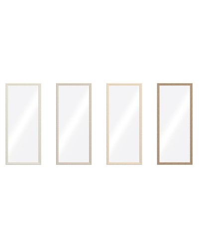 Wall mirror Home ESPRIT Brown Beige Grey Urban 67 x 2 x 156 cm (4 Units)