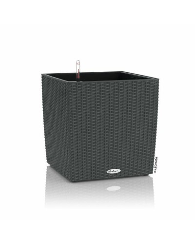 Plant pot Lechuza Black Grey polypropylene