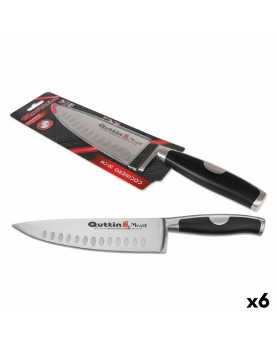 Kökskniv Quttin Moare Rostfritt stål 3 mm 34 x 5 x 2 cm (6 antal) (20 cm)