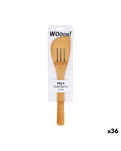 Kitchen Spatula Curved Bamboo 30 x 6,2 x 0,8 cm (36 Units)