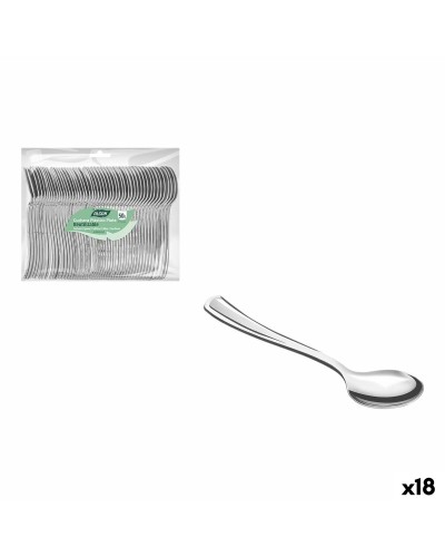 Set Lepels Algon 17 cm 50 Onderdelen (18 Stuks)