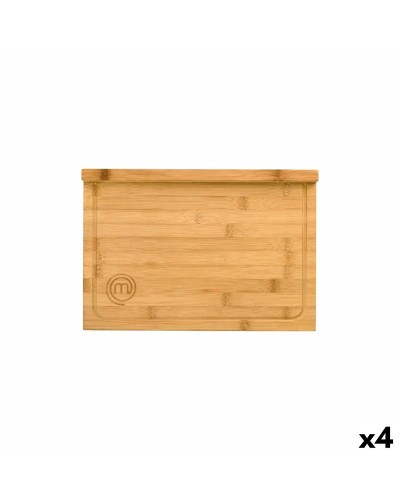 Planche à découper MasterChef ENCIMERA 38,5 x 26,5 x 1,5 cm + 2 cm (4 Unités)