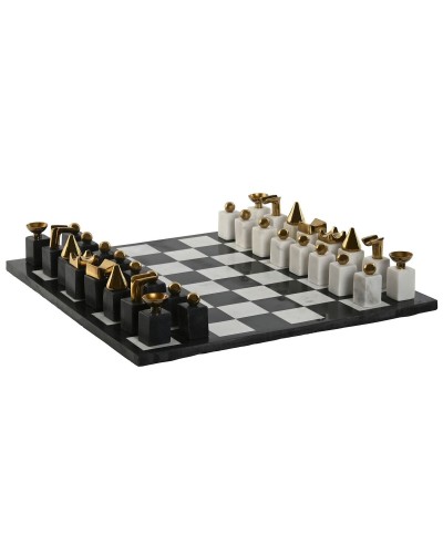 Jeu d'Échecs Home ESPRIT Acier Granite