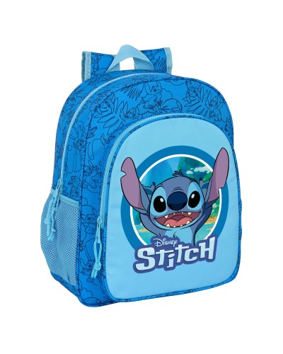 Schulrucksack Stitch Blau 32 X 38 X 12 cm