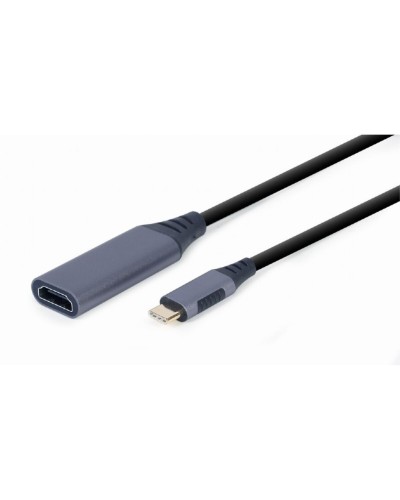 Adaptador USB C a HDMI GEMBIRD A-USB3C-HDMI-01 Gris