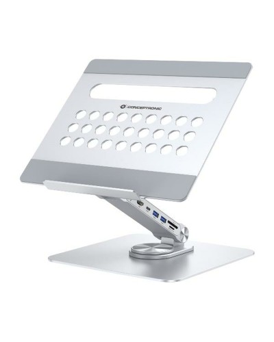 Soporte para Portátil Conceptronic DONN27G Aluminio