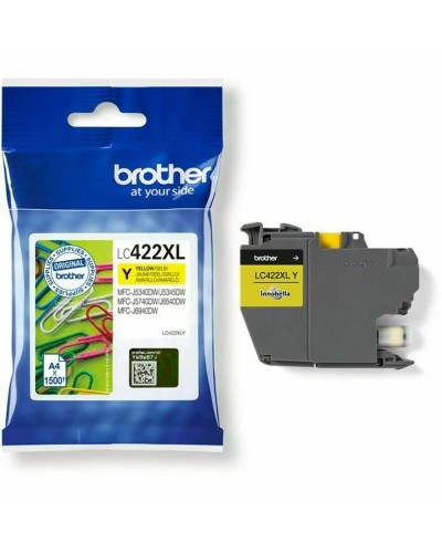 Cartuccia ad Inchiostro Originale Brother LC-422XLY Giallo