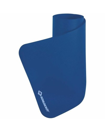 Schildkröt Tapis de Fitness Bleu en Caoutchouc Antidérapant - Yoga Pilates
