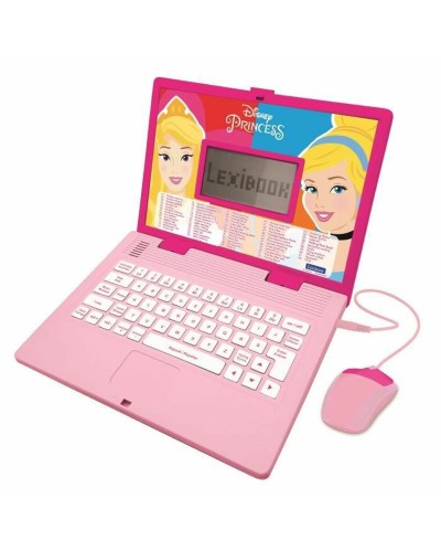 Bärbar dator Lexibook Disney Princess FR-EN Interaktiv leksak + 4 år