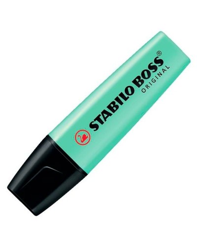Stabilo BOSS ORIGINAL - Fluorescent Green Highlighter - Pack of 10
