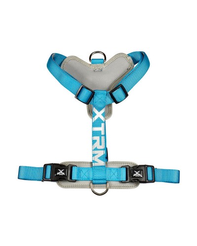 Harnais Réglable Nayeco x-trm pour Chiens - Taille M (35-60 x 1,5 cm) - Bleu clair
