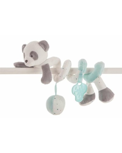 Spiral Activity Panda Turquoise 25cm - Stroller & Crib Toys
