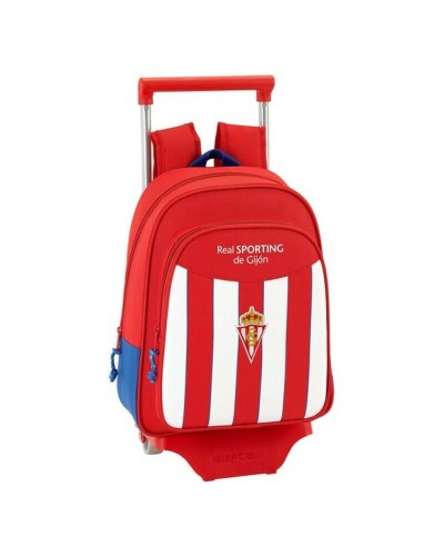 Cartable à roulettes 705 Real Sporting de Gijón (27 x 10 x 67 cm)