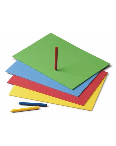 Eva-gummi Faibo Multicolour EVA 21 x 30 cm (20 Delar)