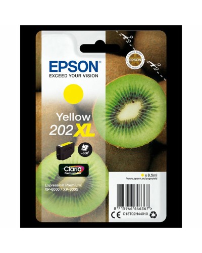 Alkunperäinen mustepatruuna Epson C13T02H44010 Keltainen