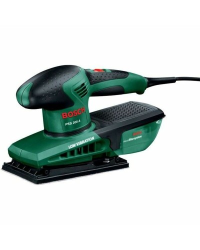 Bosch PSS 200 A Random Orbital Sander | 200 W, 240 V | Powerful and Versatile
