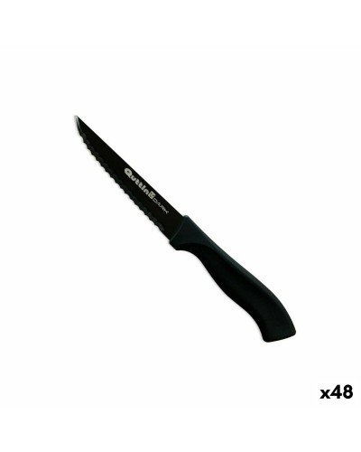 Couteau Dentelé Quttin Dark, 11 cm, Pack de 48
