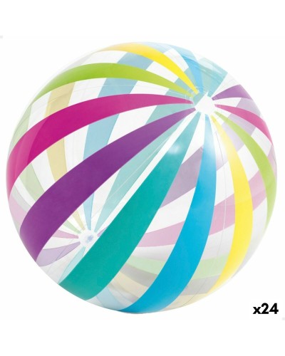 Intex Jumbo Pallone da Spiaggia Ø 107cm PVC - Set 24 Pz Divertimento Estivo
