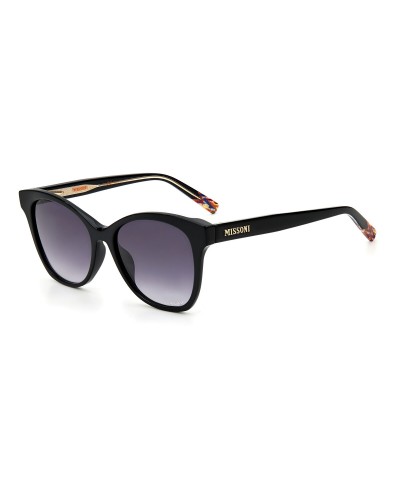 Missoni Lunettes de Soleil Femme Noires MIS-0007-S, Verres 54mm - Élégantes & Protectrices
