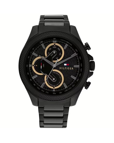 Tommy Hilfiger Montre Homme 1692181 : Noir, Élégante et Résistante
