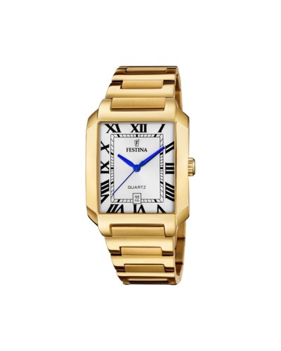 Festina Herrenuhr F20678/1 Chronograph Edelstahl Blau Sportlich
