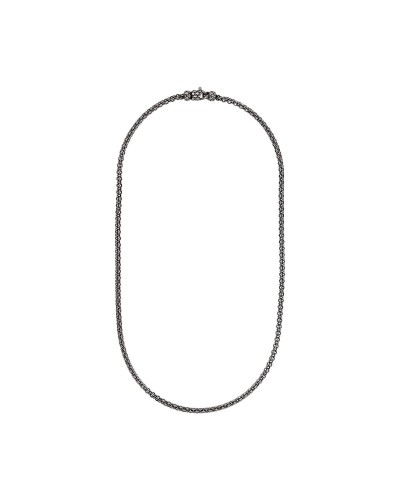 Albert M. Halskette Herren Edelstahl Byzantinische Kette - Klassischer Stil 51cm
