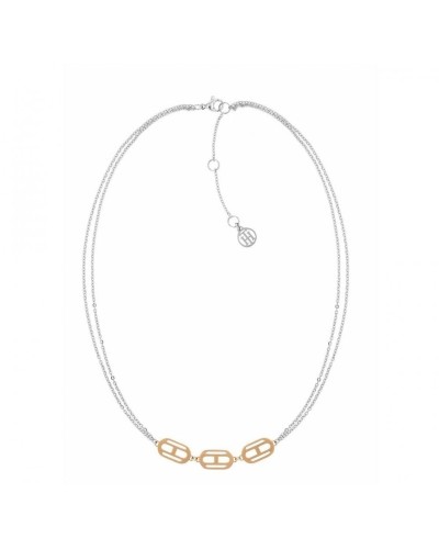 Tommy Hilfiger Collier Femme Acier Inoxydable Argent - Élégant & Raffiné
