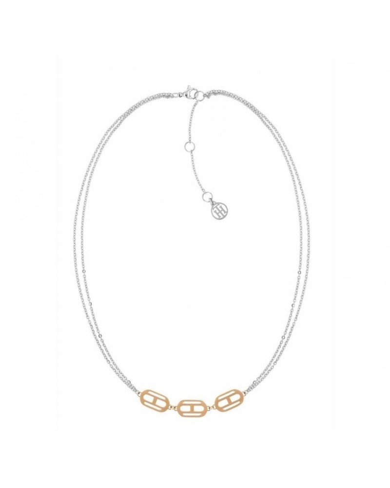Tommy Hilfiger Collana Donna Acciaio Inox Argento - Elegante & Raffinato
