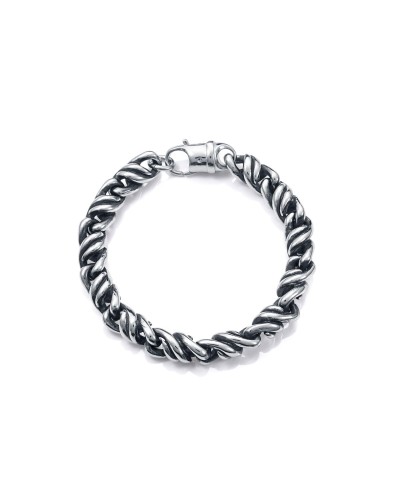 Viceroy Bracciale Uomo Argento 925 Maglia Cubana - Elegante e Resistente
