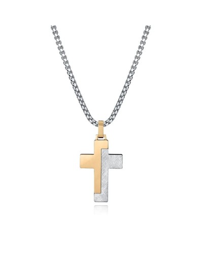 Viceroy Colgante Hombre Cruz Acero Inoxidable - Elegante Accesorio de Moda
