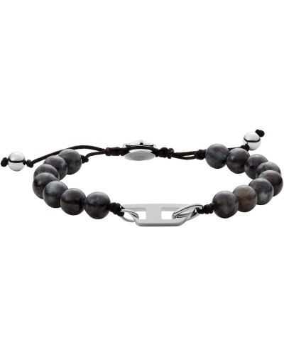 Bracciale Uomo Diesel Beads Acciaio Inossidabile - Stile Casual
