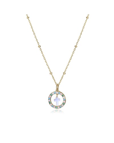 Viceroy Collana Donna Argento 925 Pendente Zirconi - 15118C100-39
