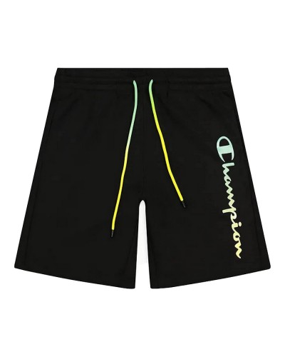 Unisex urheilushortsit Champion 215788-KK001 Musta