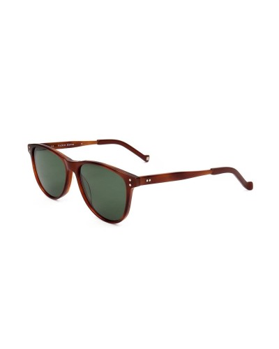 Hackett London HEB235: Herren Sonnenbrille Schwarz, Graue Gläser 53mm
