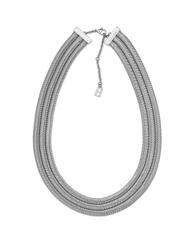 Tommy Hilfiger Collar Mujer Acero Inoxidable Plata - Joya Elegante
