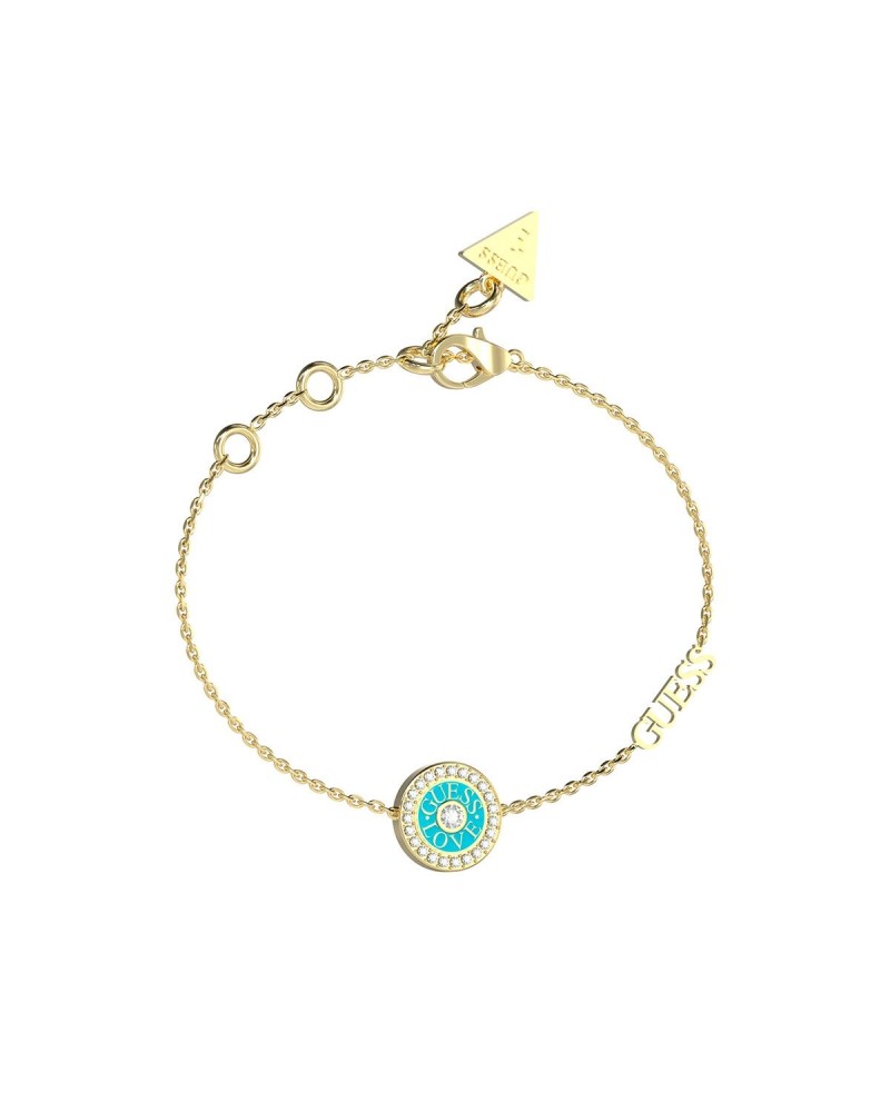 Guess Bracciale Donna Oro Giallo Cristalli - Gioiello Moda JUBB04082JWYGTQS