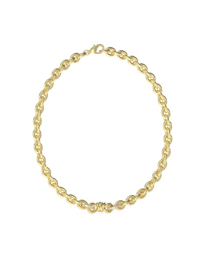 Guess Collier Femme JUBN04005JWYGT-U Or Jaune Cristaux
