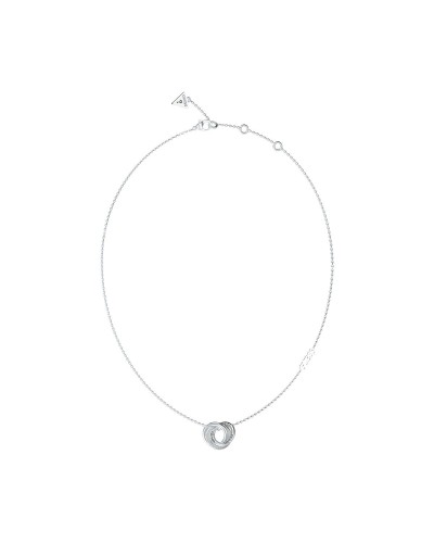 Guess Women's Silver Necklace JUBN04062JWRHT-U - Elegant Jewelry
