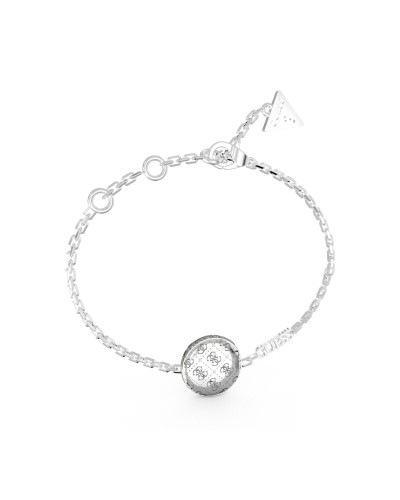 Bracelet Femme Guess JUBB04264JWRHS Argent Cristaux Logo
