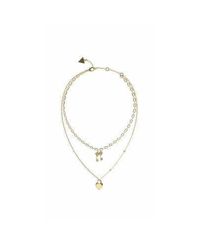 Guess Damenhalskette Gelbgold Kristalle - JUBN04216JWYGT-U
